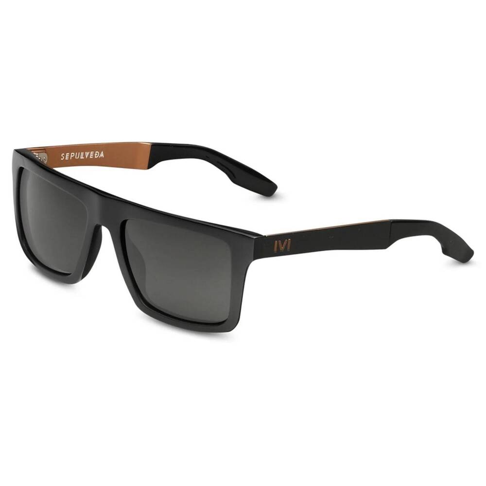 NEW IVI VISION unisex sepulveda sunglasses in black & copper